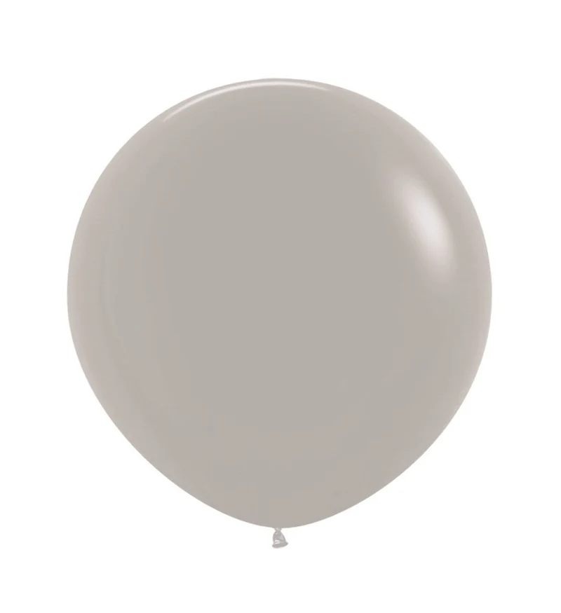 Grijze Ballonnen 61cm 3st