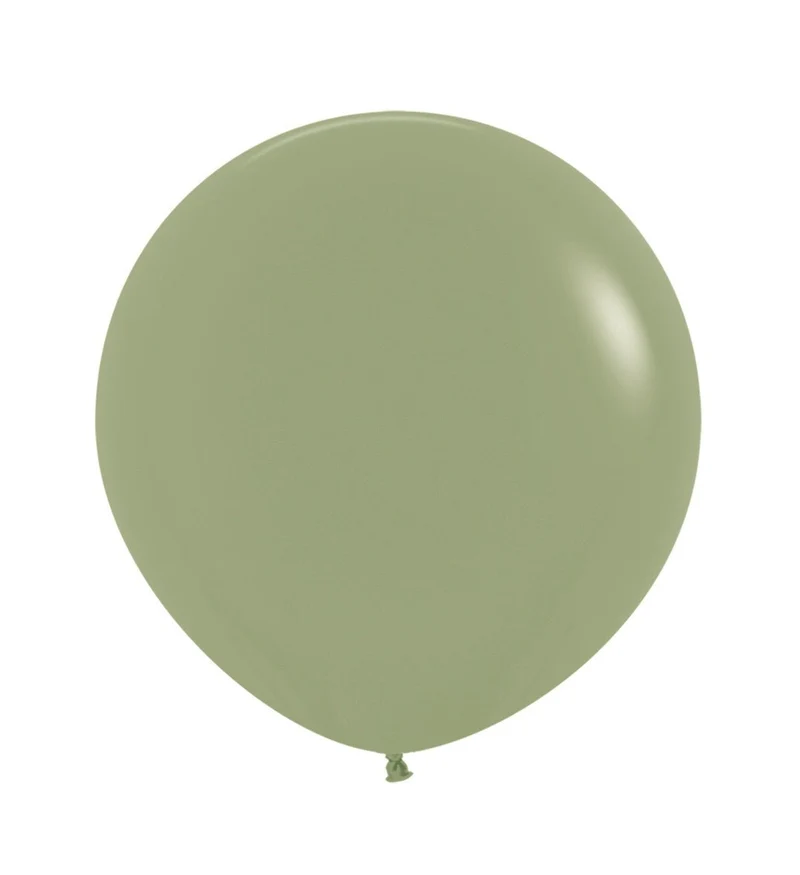 Groene Ballonnen Eucalyptus 61cm 3st