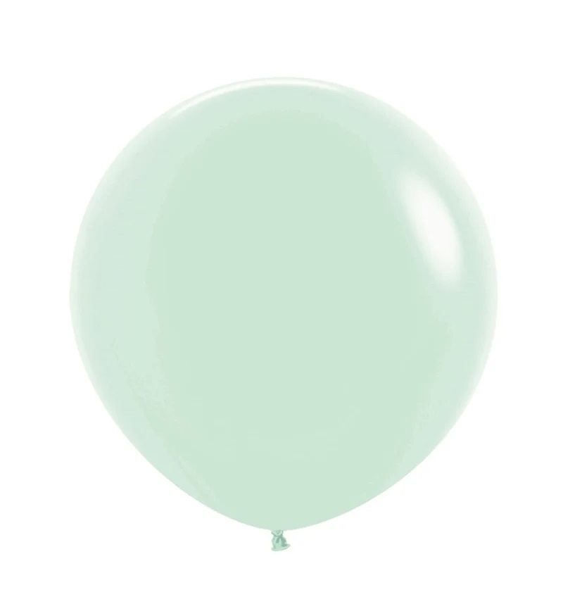 Mintgroene Ballonnen Pastel 61cm 3st
