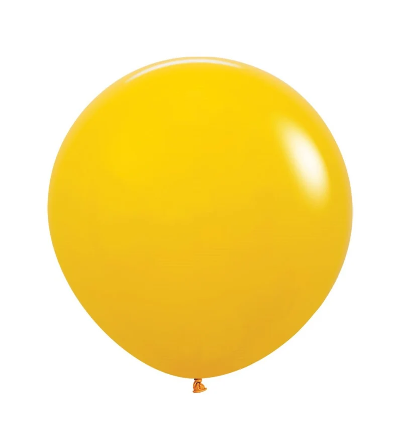 Gele Ballonnen Honey 61cm 3st
