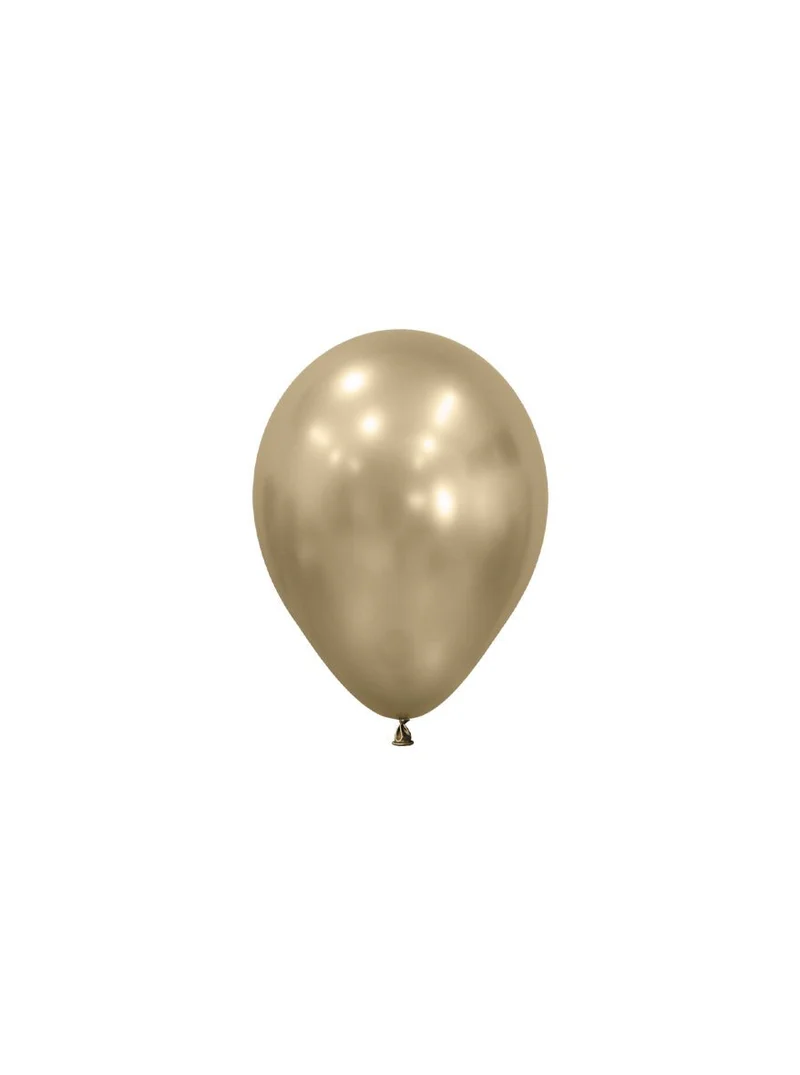 Gouden Ballonnen 12cm 50st