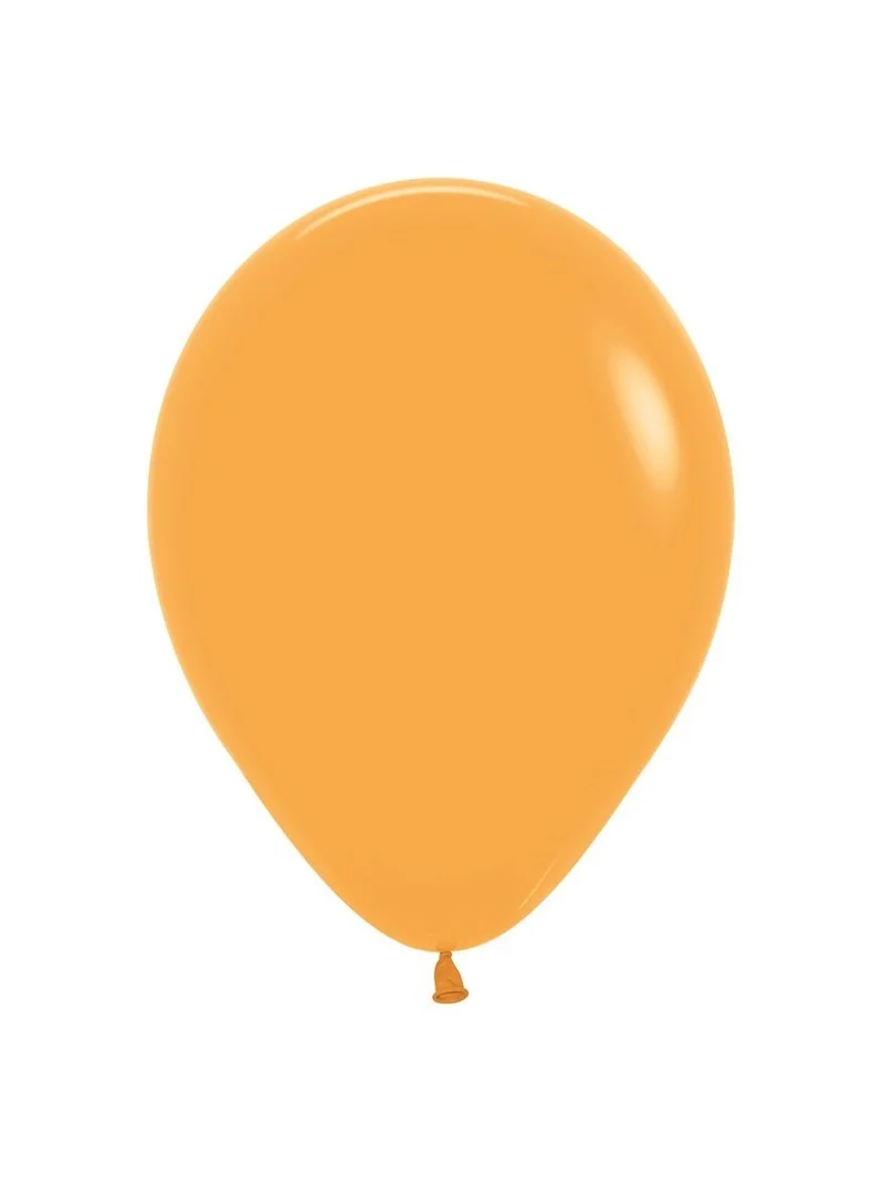Oranje Ballonnen Mustard 23cm 100st