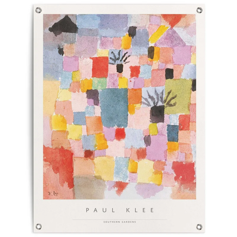 Reinders tuinposter Paul Klee - Southern Gardens - 80x60cm