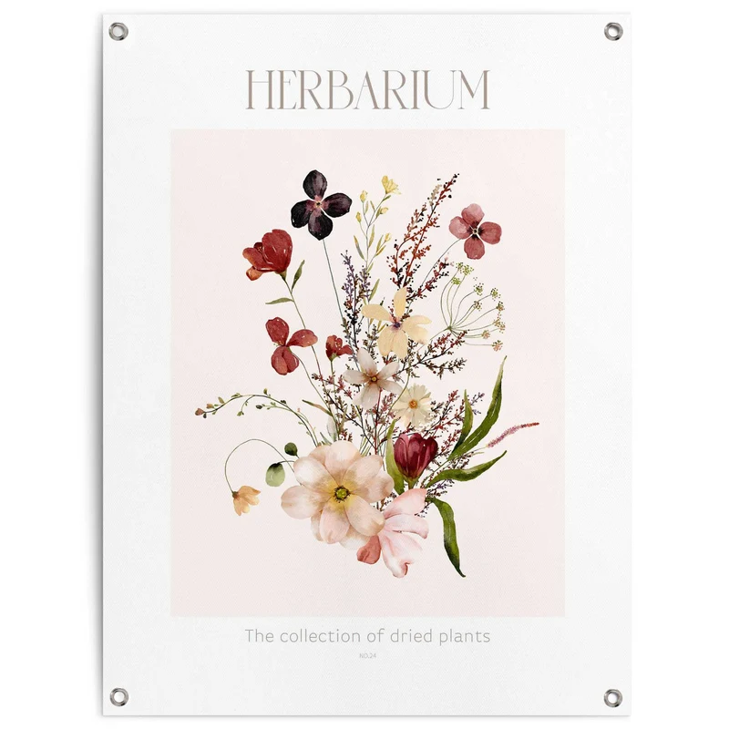 Reinders tuinposter Herbarium - 80x60cm