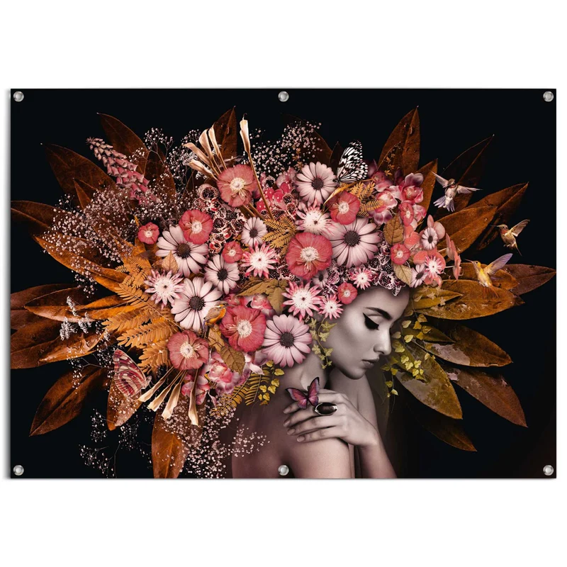 Reinders tuinposter Bloemenrijkdom - 100x140cm