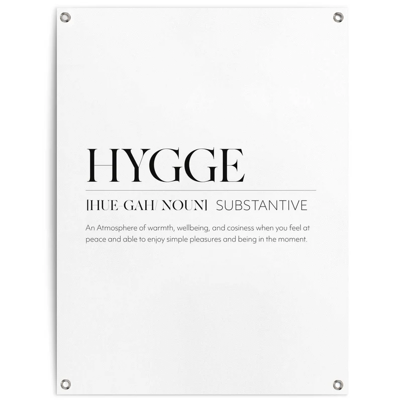 Reinders tuinposter Hygge - 80x60cm