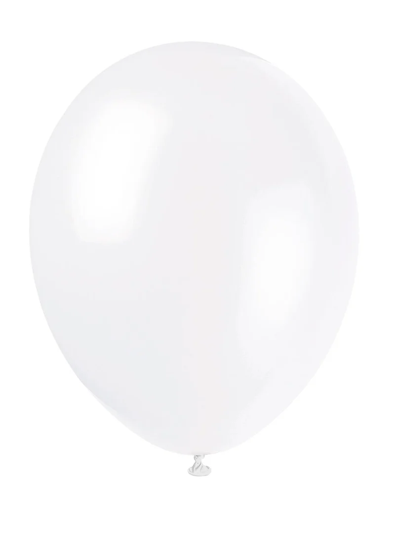 Witte Ballonnen 30cm 10st