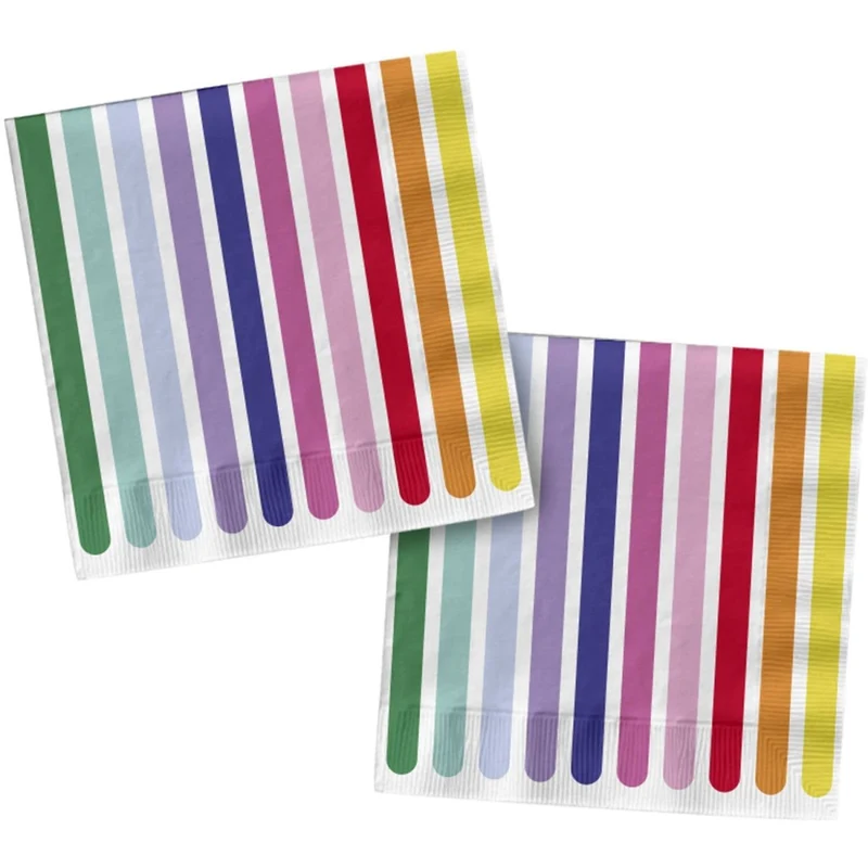 Gekleurde Servetten 33cm 20st