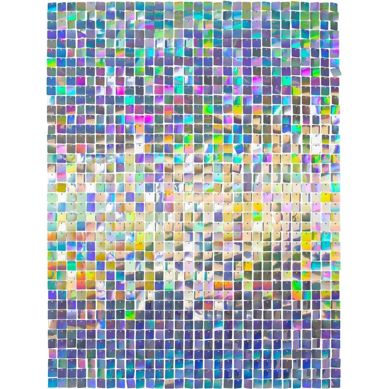 Holografisch Deurgordijn 30cm 12st
