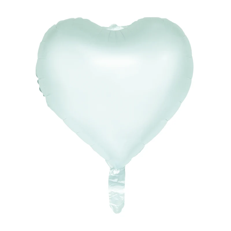 Valentijnsdag Helium Ballon Groen Pastel Leeg 45cm