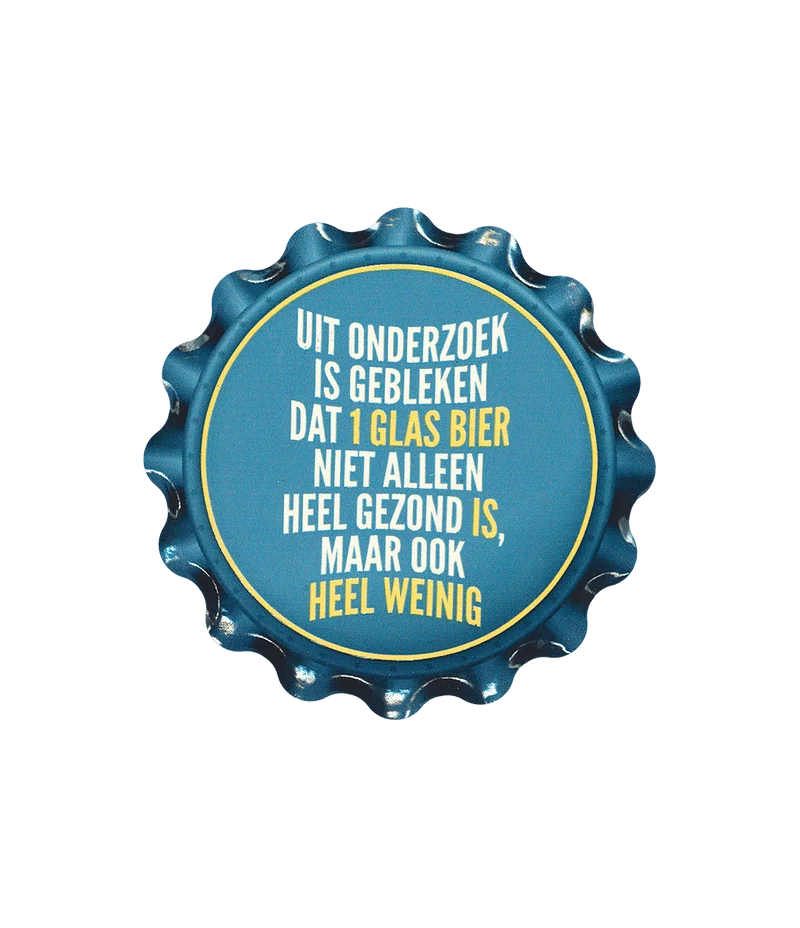 Blauwe Onderzetters Onderzoek 11cm