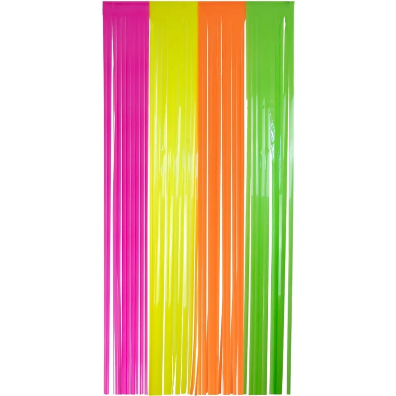 Regenboog Deurgordijn Neon 2m
