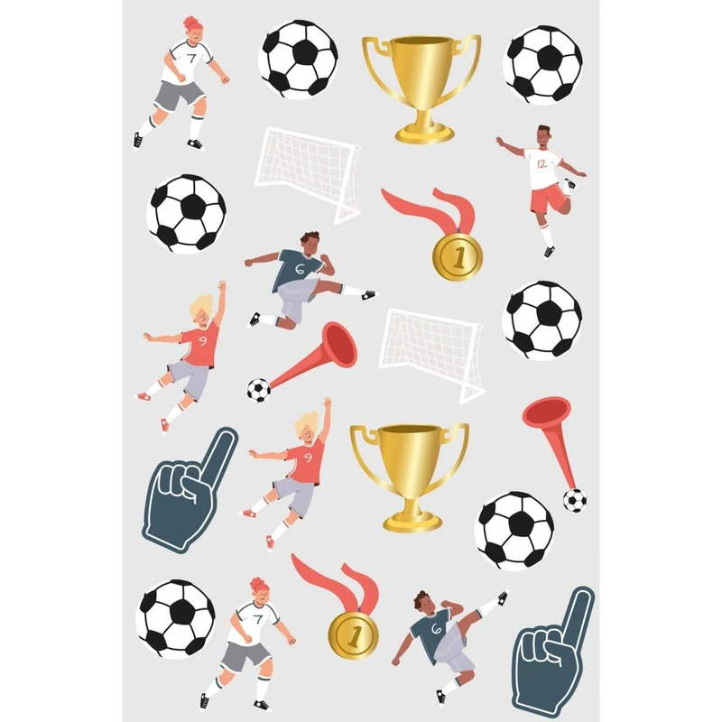 Voetbal Nep Tattoos 25st