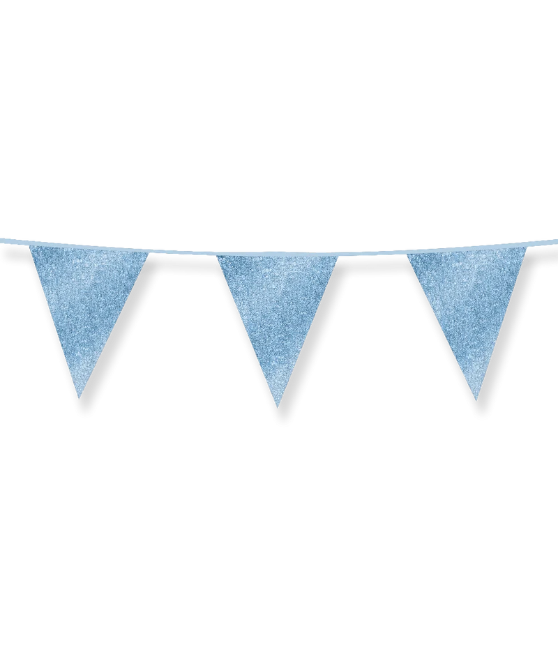 Blauwe Slinger Glitters 6m