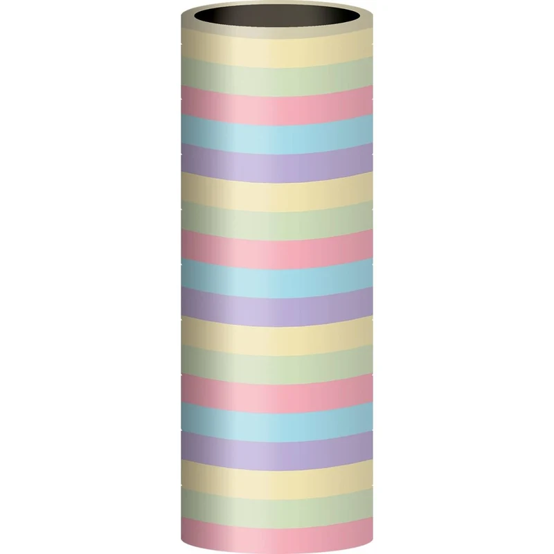 Gekleurde Serpentine Pastel 4m 3st