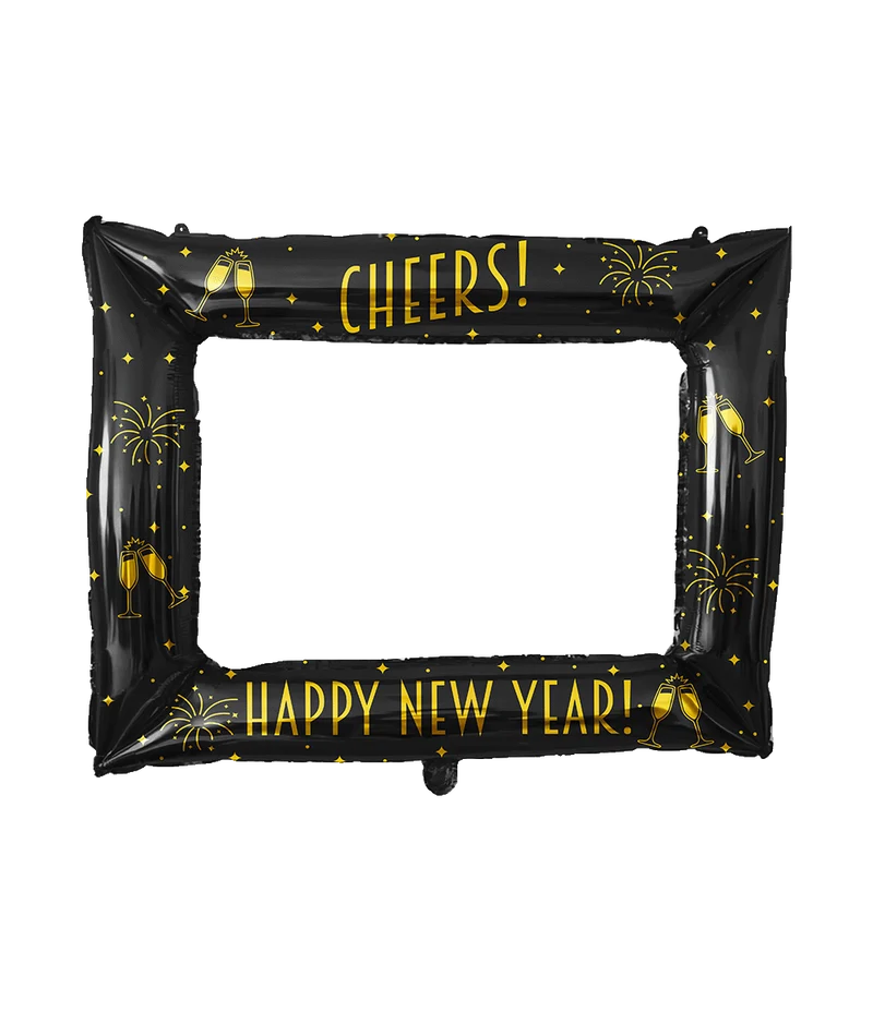 Happy New Year Photobooth Frame
