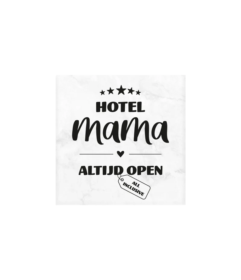 Hotel Mama Marmeren Onderzetters 10cm