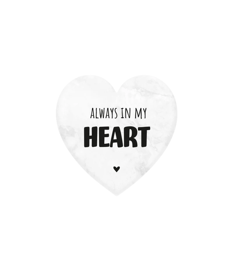 Always In My Heart Marmer Hartje 5cm