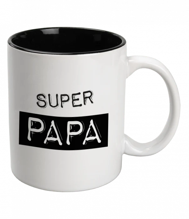 Liefste Papa Mok Wit Keramiek Liefste Papa 12cm