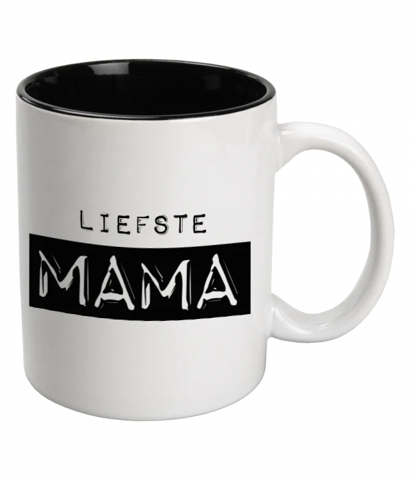 Liefste Mama Mok Wit Keramiek Liefste Mama 12cm