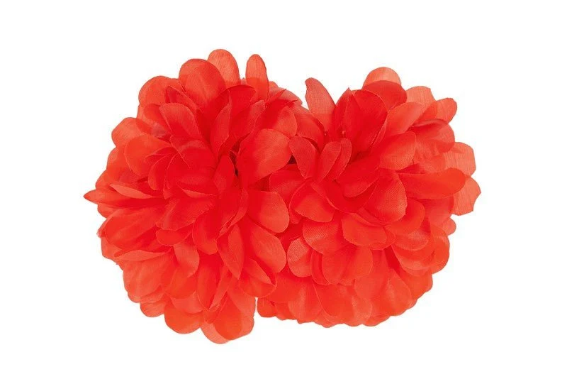 Bloem Haarclip Rood