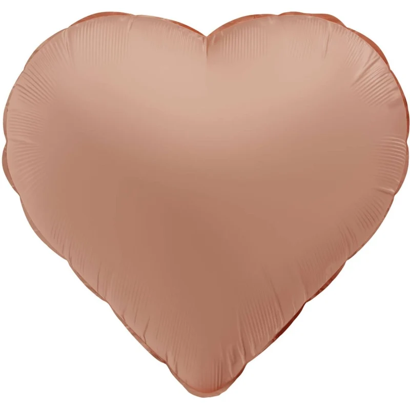 Hart Helium Ballon Roze Leeg 45cm