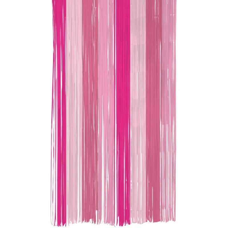 Roze Deurgordijn 2m