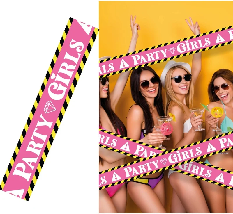 Roze Afzetlint Party Girls 6m