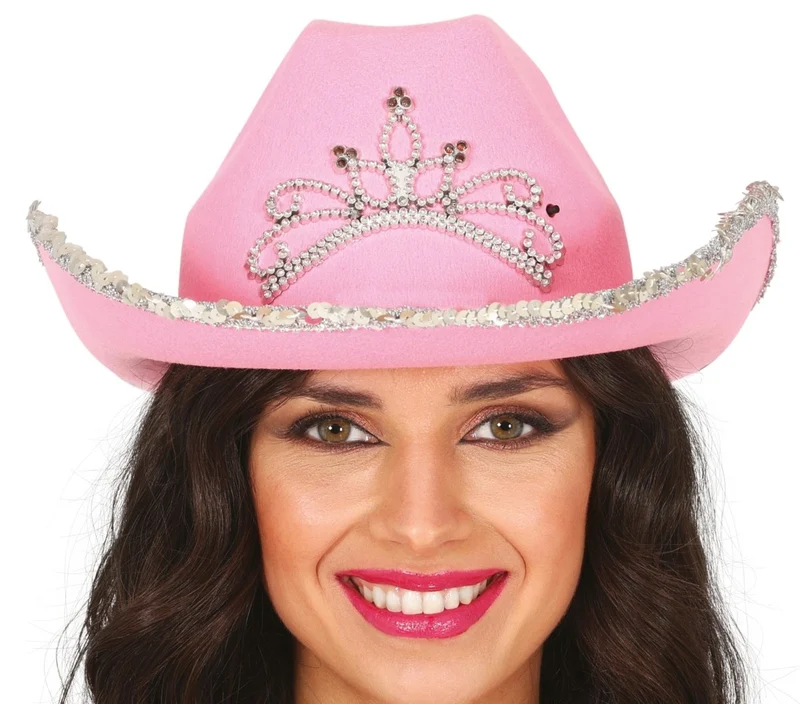 Cowboy Hoed Roze Dames