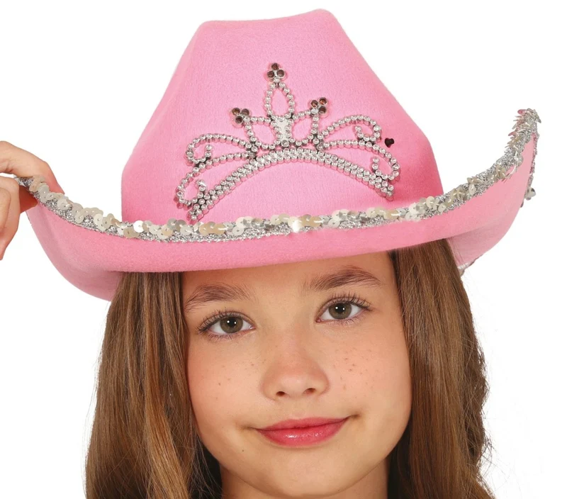 Cowboy Hoed Roze Kind