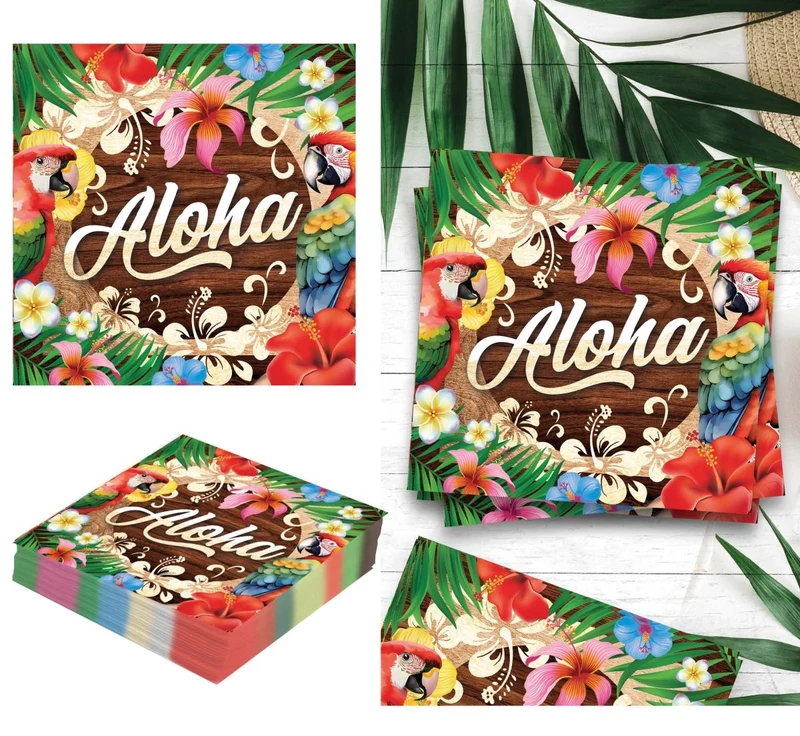 Hawaii Servetten Aloha 16cm 20st