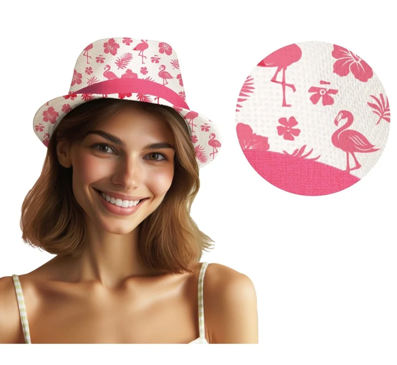 Flamingo Hoed Roze