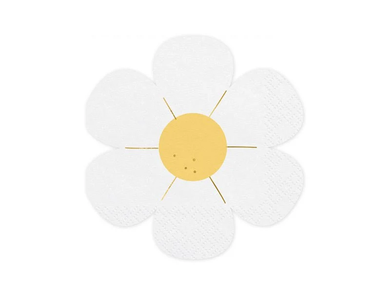 Bloemen Servetten 16,5cm 12st