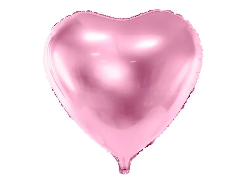 Helium Ballon Hart Lichtroze Leeg 61cm