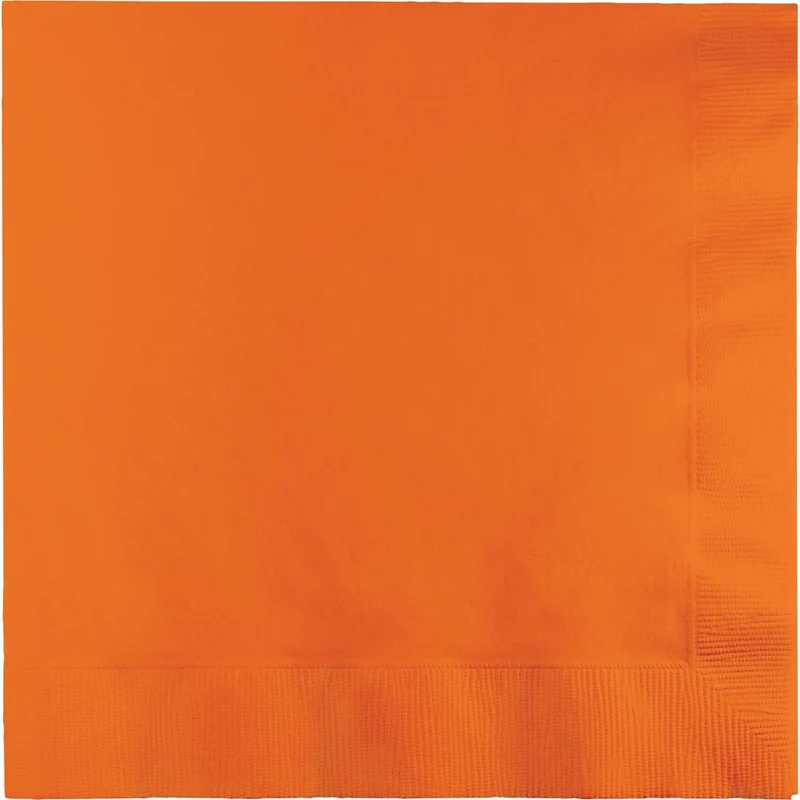 Oranje Servetten 3-Laags 41cm 25st