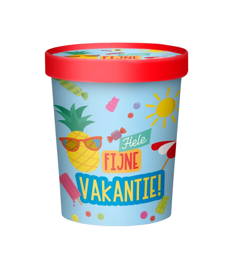 Fijne Vakantie Snoepbakje 14cm