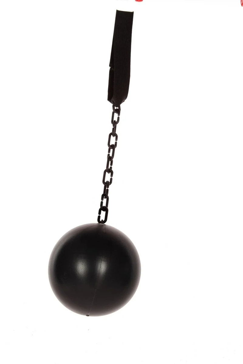 Zwarte Boeven Ketting Bal
