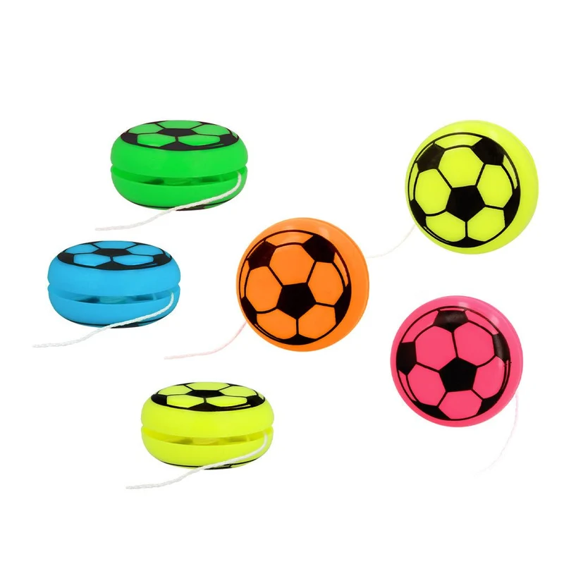 Voetbal Uitdeelcadeautjes Jojo'S 3,5cm 6st