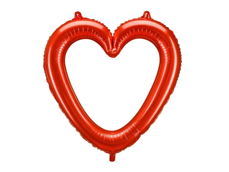 Hart Helium Ballon Rood 86cm