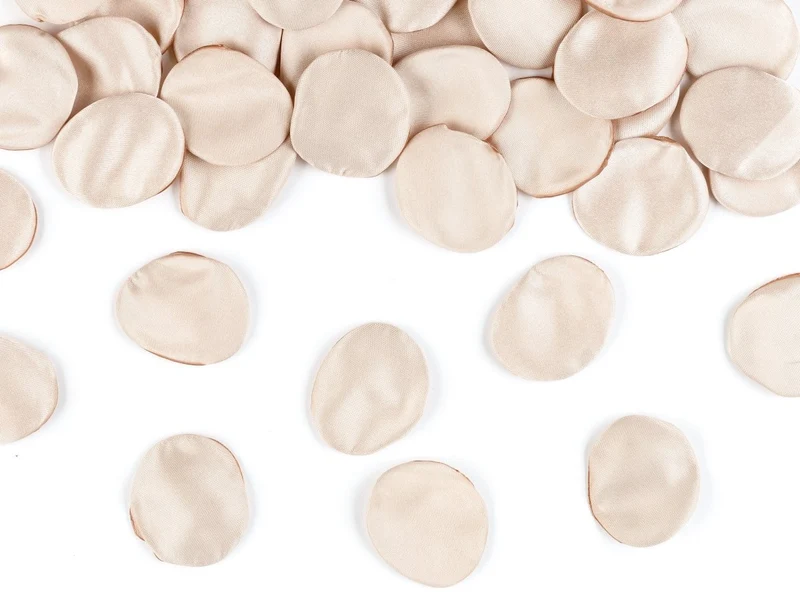 Beige Rozenblaadjes 100st