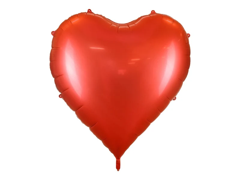 Hart Folie Ballon Rood Xxl 1,36m