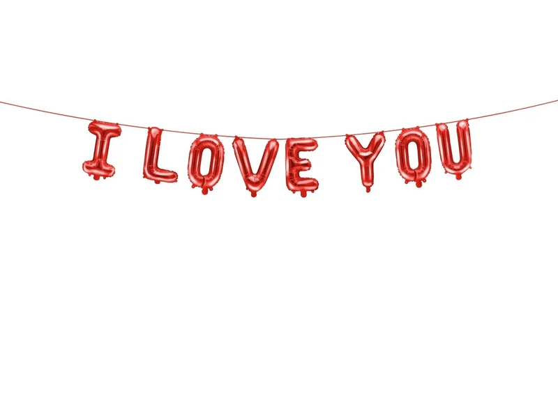 Rode Letterslinger I Love You 2,6m