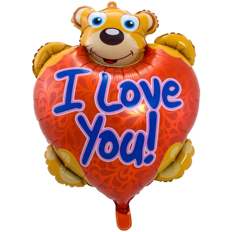 Beer Helium Ballon I Love You Leeg 80cm