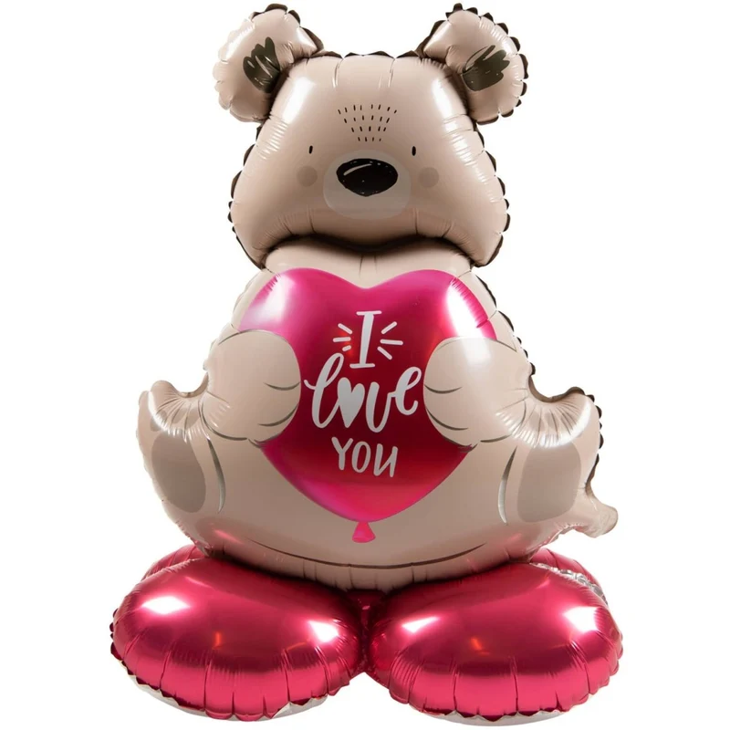 Beer Helium Ballon Leeg I Love You 66cm