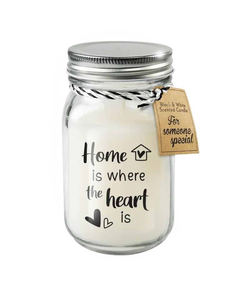 Geurkaars Home Is Where The Heart Is 14cm