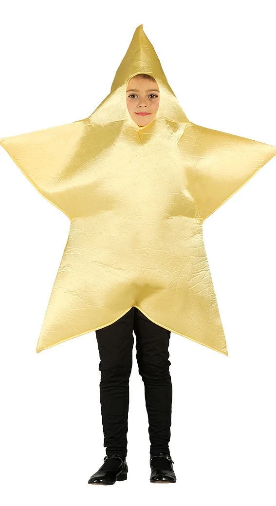 Kerstster Pak Goud Kind