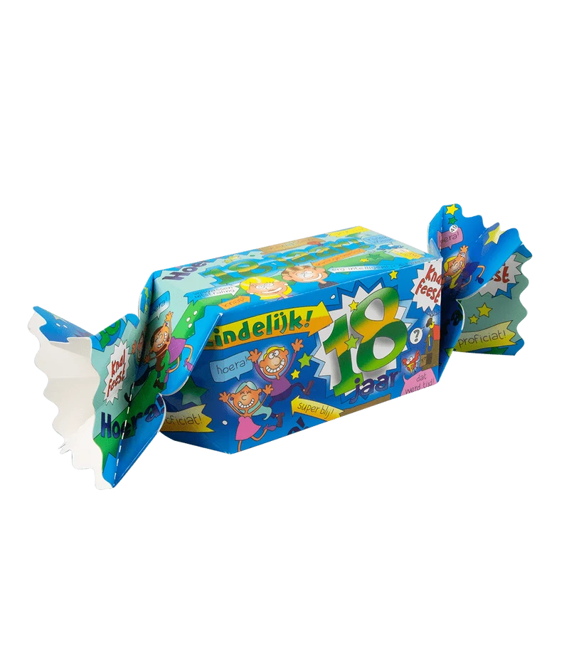 Geschenkdoosje 18 Jaar 26cm