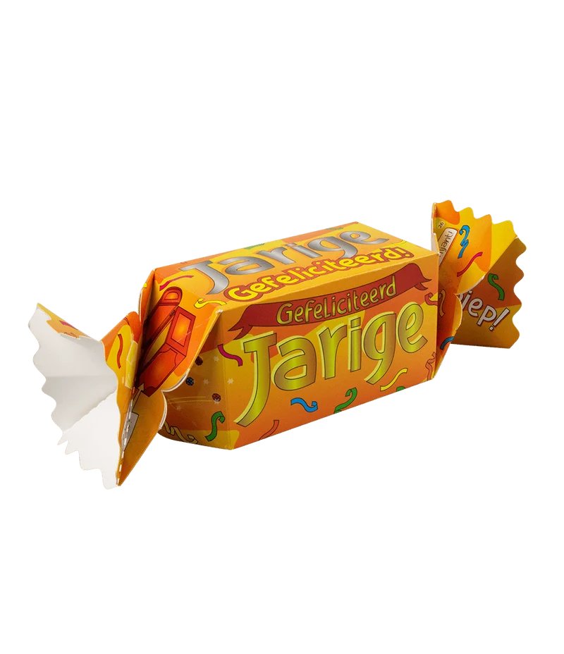 Geschenkdoosje Gefeliciteerd Jarige 26cm