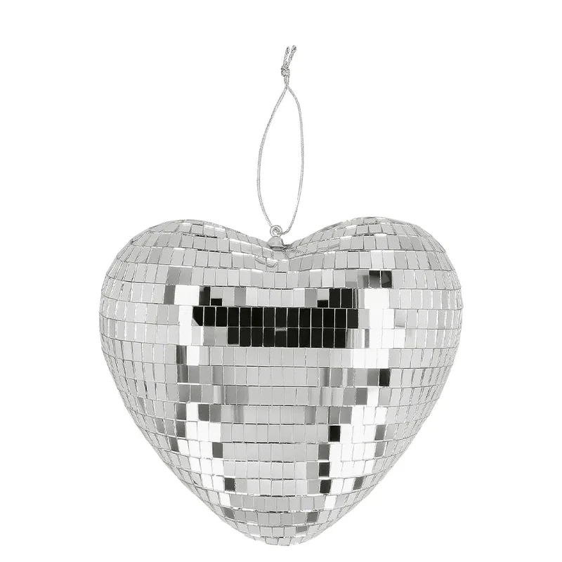 Zilveren Discobal Hart 19cm