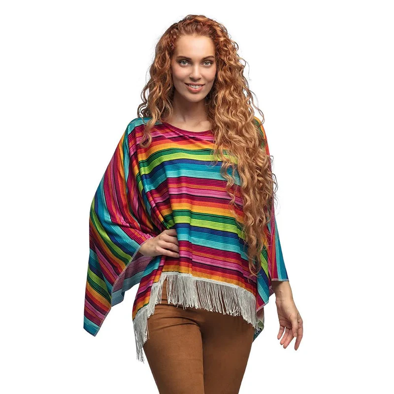 Regenboog Poncho